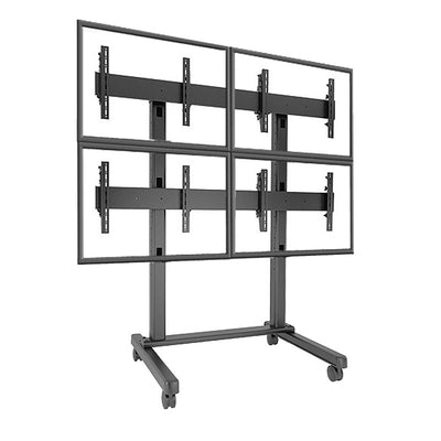 Chief FUSION 2x2 Micro Adjustable Video Wall Cart LVM2X2U