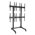 Chief FUSION 3x2 Micro Adjustable Portrait Video Wall Cart LVM3X2UP