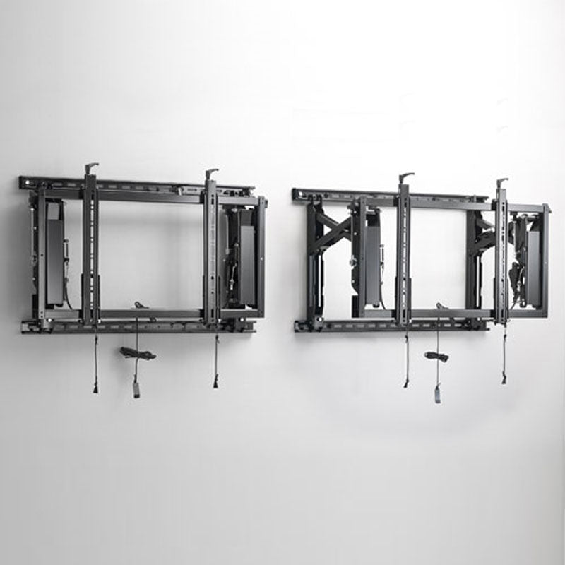 Chief ConnexSys Video Wall Mount LVS1U-G, video wall mount front and rear views