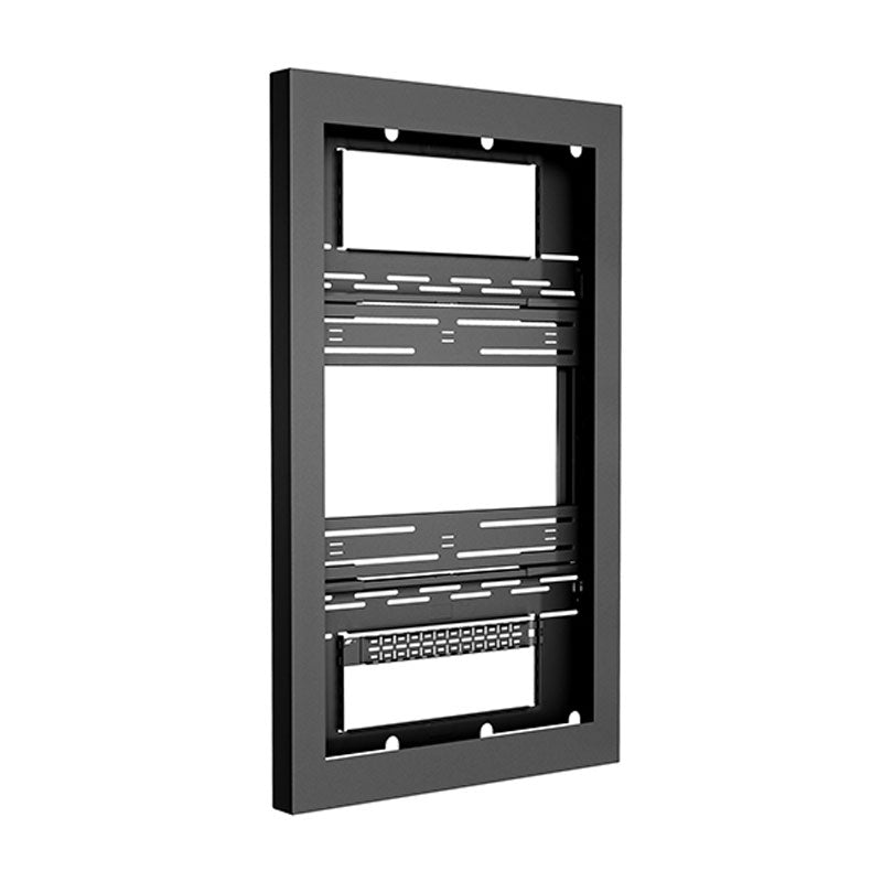 Chief Impact On-Wall Kiosk, Portrait, 43 inch, Black, LW43UBP