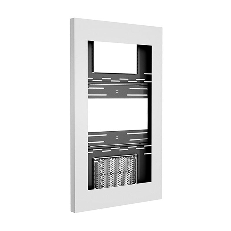 Chief Impact On-Wall Kiosk, Portrait, 49 inch, White, LW49UWP
