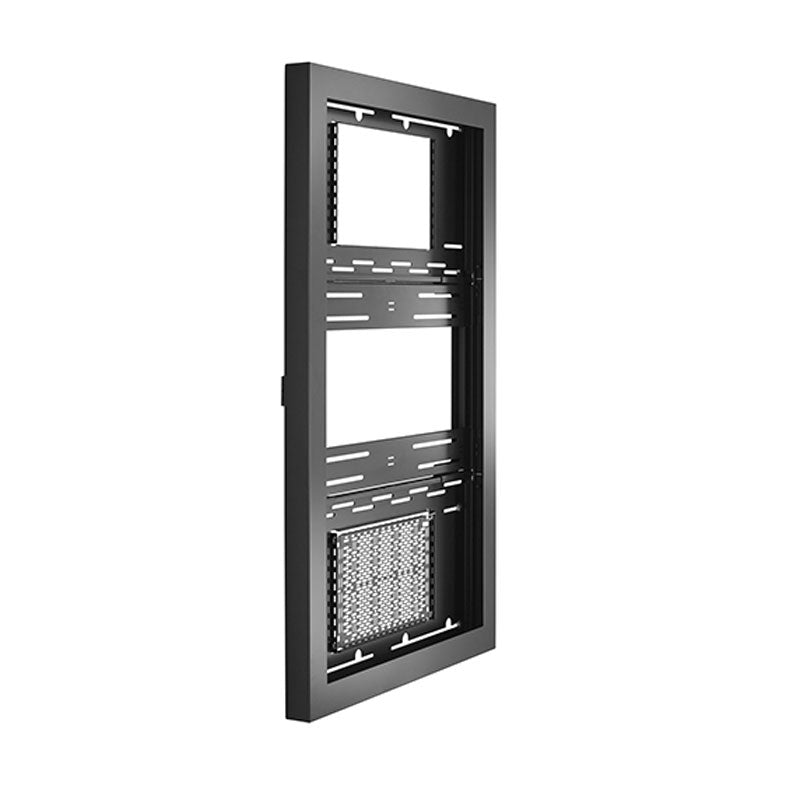 Chief Impact On-Wall Kiosk, Portrait, 55 inch, Black, LW55UBP