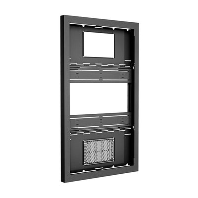Chief Impact On-Wall Kiosk, Portrait, 75 inch, Black, LW75UBP