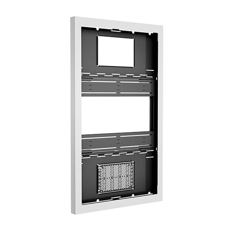 Chief Impact On-Wall Kiosk, Portrait, 75 inch, White, LW75UWP