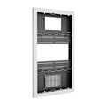 Chief Impact On-Wall Kiosk, Portrait, 75 inch, White, LW75UWP