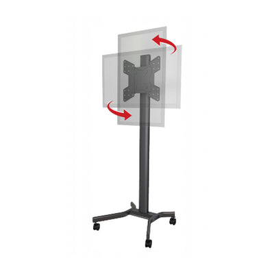 Crimson Rotating Mobile TV Cart for Large Screens M55VLP