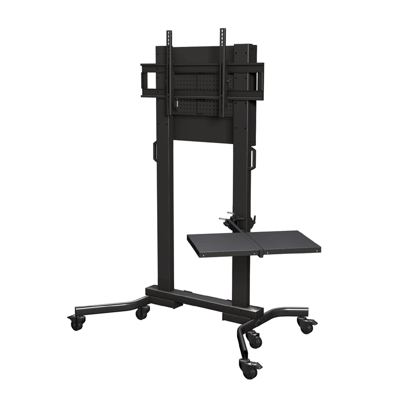 Crimson Heavy Duty Cart with Cover Panel System and Side Shelf M90LT