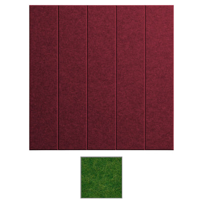 Middle Atlantic TruTile 2x2 Acoustic Wall Panel AUTT22SQWRLSMEMG