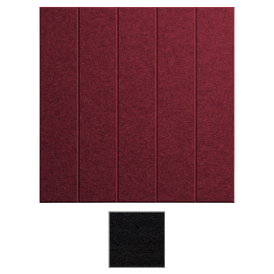 Middle Atlantic TruTile 2x2 Acoustic Wall Panel AUTT22SQWRLSMPBK