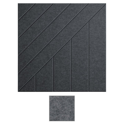 Middle Atlantic TruTile 2x2 Acoustic Wall Panel AUTT22SQWSTSMSDG