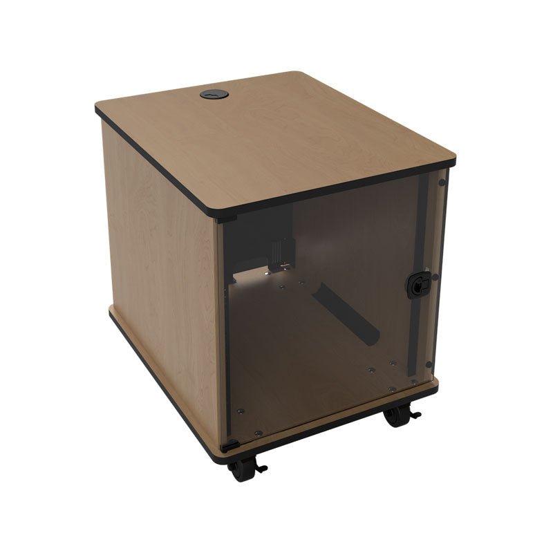 Middle Atlantic Mobile Rack (12 RU, Kensington Maple) MFR-1227E1