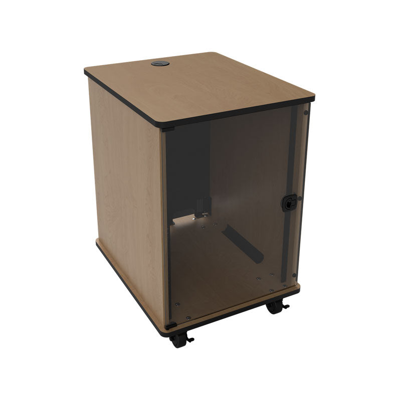 Middle Atlantic Mobile Rack (16 RU, Kensington Maple) MFR-1627E1