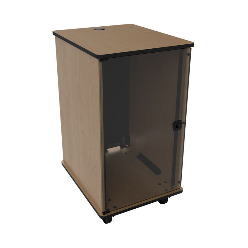 Middle Atlantic Mobile Rack (20 RU, Kensington Maple) MFR-2027E1