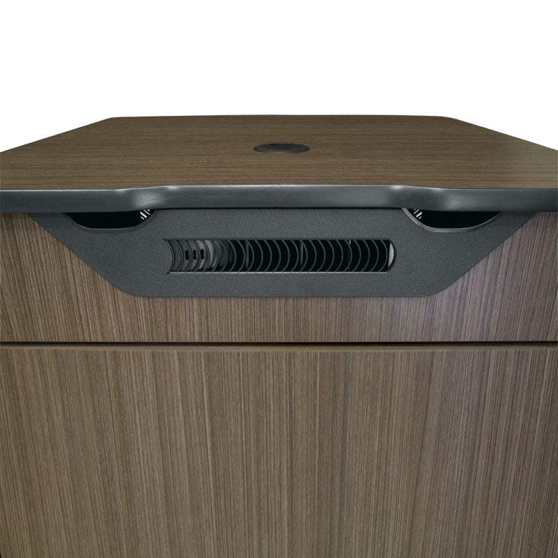 Middle Atlantic Mobile Rack (16 RU, Kensington Maple) RFR-1628E1