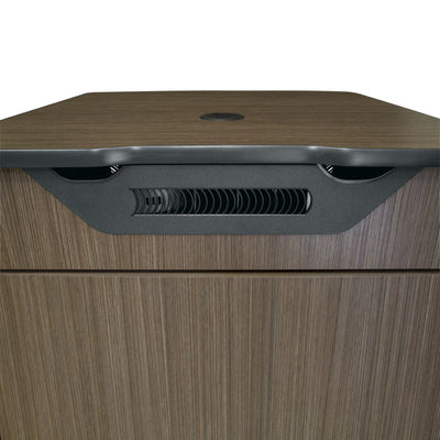 Middle Atlantic Mobile Rack (16 RU, Kensington Maple) RFR-1628E1