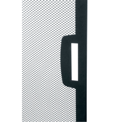 Middle Atlantic Split Rear Door CLVRD-WMRK-45LH, perforated enclosure handle close-up