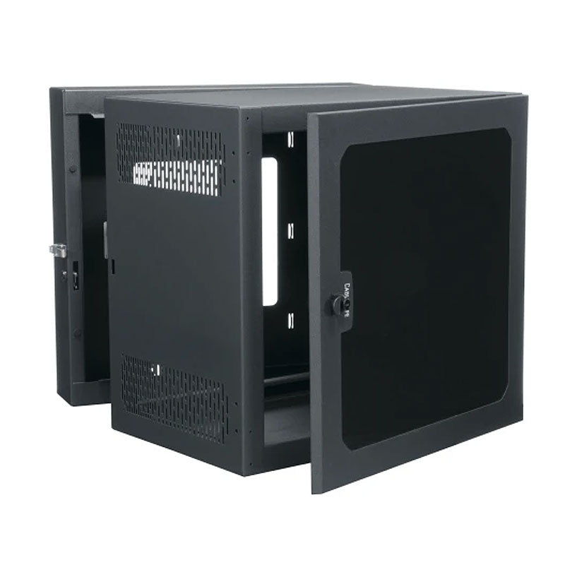 Middle Atlantic Data Swing Wall Rack (12 RU, 26 D, Plexi) CWR-12-26PD