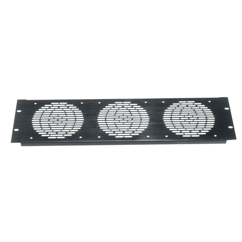 Middle Atlantic Fan Panel (3 RU, 3 Fan Space, Anodized) FP3