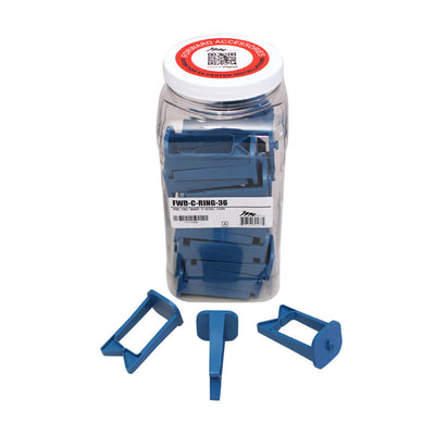 Middle Atlantic Forward Cable Management (C Style, 36 Pk) FWD-C-RING-36