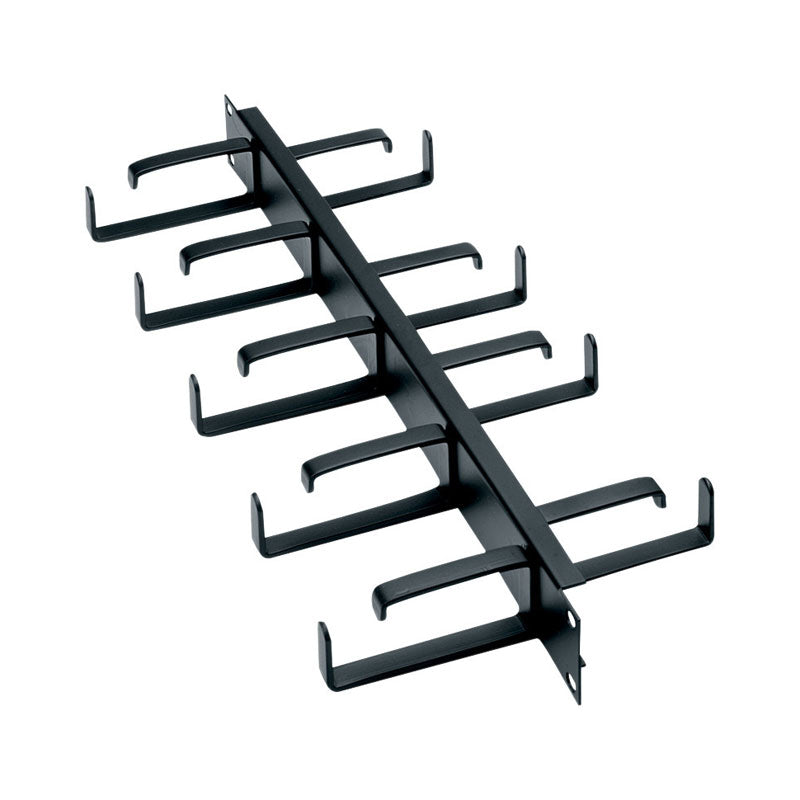Middle Atlantic Horiz Cable Manager (1 RU, Front Rear D-Ring) HCM-1DR