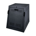 Middle Atlantic Under Desk Rolling Rack (12 RU, Black) ISRK-12BK