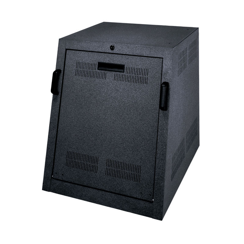 Middle Atlantic Under Desk Rolling Rack (12 RU, Black) ISRK-12BK