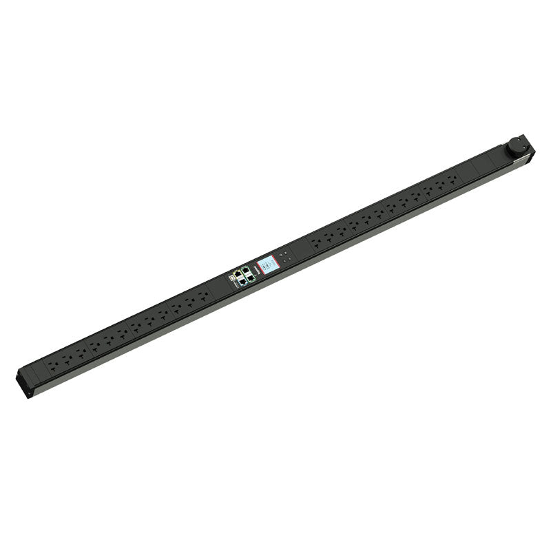 Middle Atlantic Vert ZeroU Network Metered PDU (120V, 24 Out, 20A) LP-41200