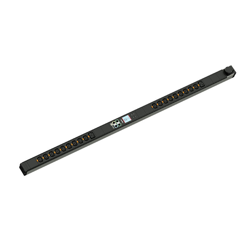 Middle Atlantic Vert ZeroU Network Metered PDU (208V, 20 Out, 20A) LP-42201