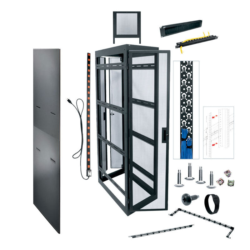 Middle Atlantic 22 Wide DVR Rack (44 RU, 31 D, Config, Sides) MRK-4431-DVR