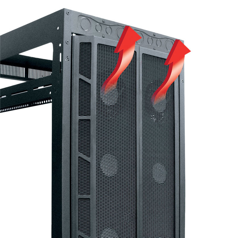 Middle Atlantic High CFM Split Rear Door (45 RU,WMRK Racks) MW-CFRD-45