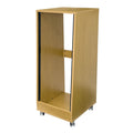Middle Atlantic Sloped Rolling Rack (24 RU, Oak) OSR24