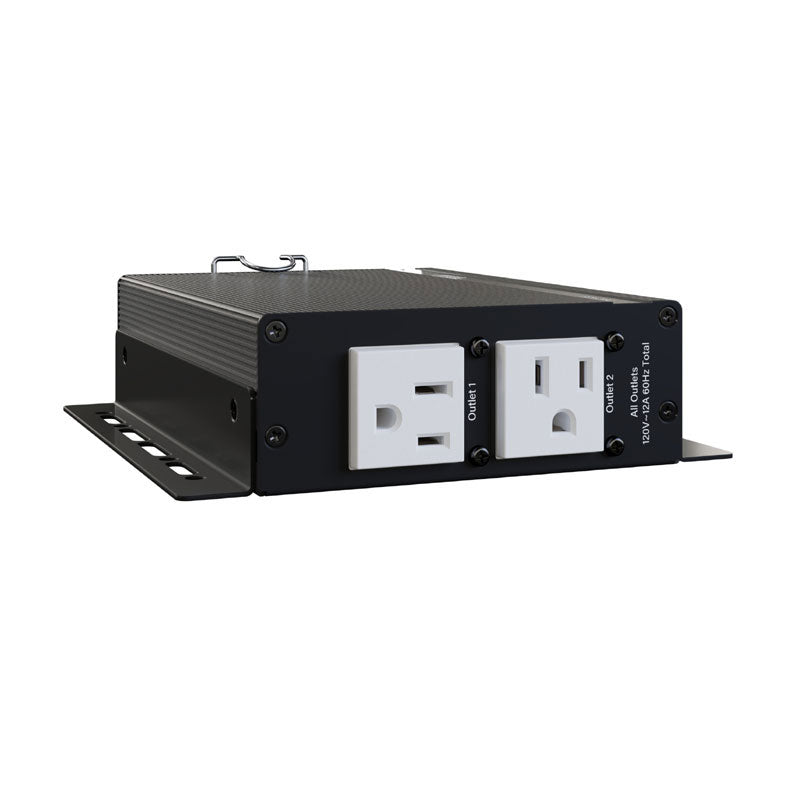 Middle Atlantic NEXSYS Compact Power PDX-215C-SP, flange-mounted rack power module