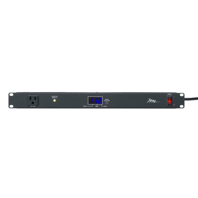 Middle Atlantic Essex Rackmount Power (9 Out, 15 Amp, Meter) PWR-9-RPM