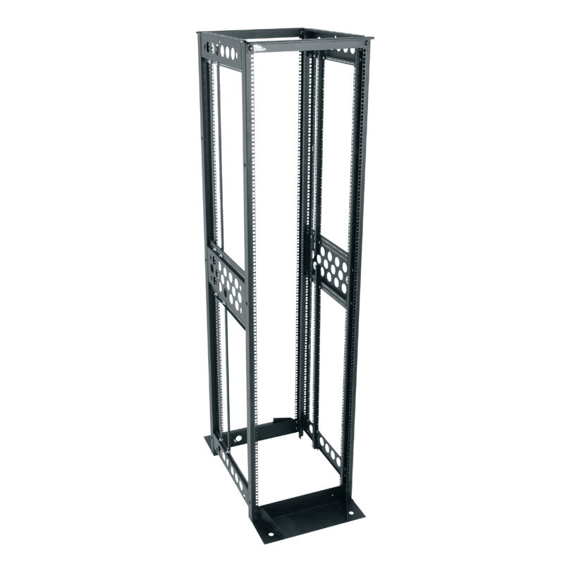 Middle Atlantic 4 Post Open Frame Rack (45 RU, 24 D, Cage-Nut) R4CN-4524B