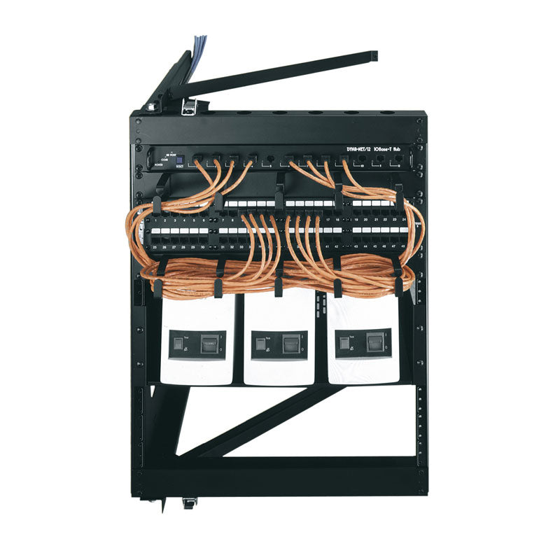 Middle Atlantic Swing Frame Wall Rack (12 RU, 24 inch Deep) SFR-12-24
