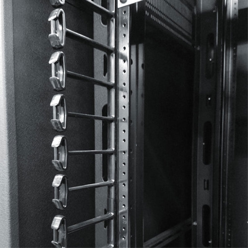 Middle Atlantic Vertical Plastic Finger (24 RU, SR28 Racks) SR28-IVCMF-24