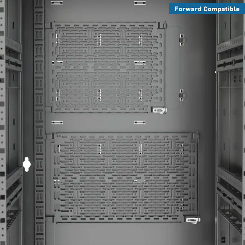 Middle Atlantic Large Pivoting Wall Rack SR-24-32, rack cabinet perforated panel