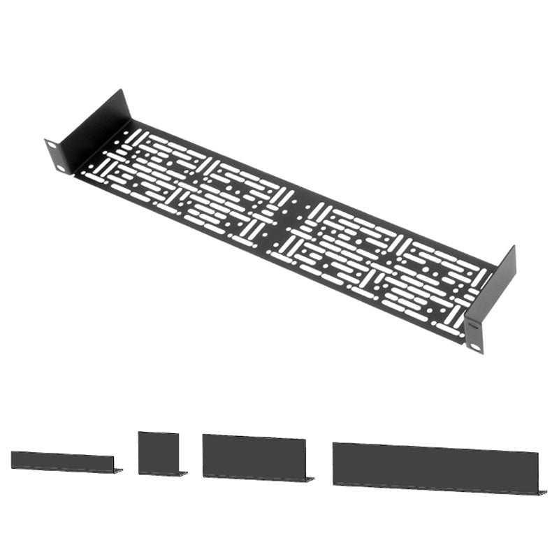 Middle Atlantic UMS Rack Shelf (1RU, 3.5 D, Blank Panels) UMS1-3.5K