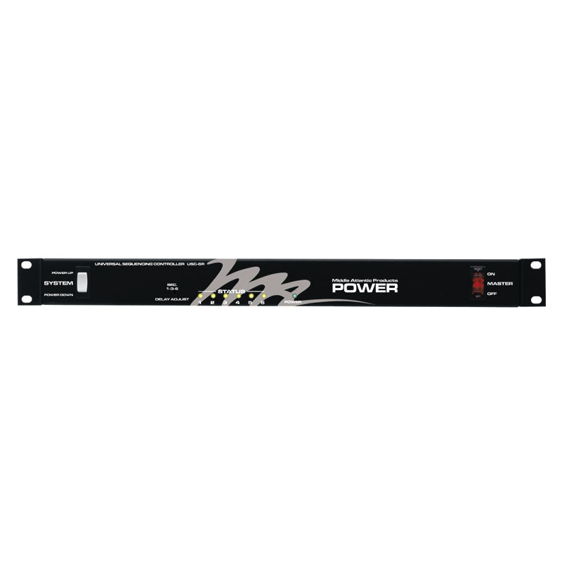Middle Atlantic Rackmount Universal Sequencing Controller (1 RU) USC-6R