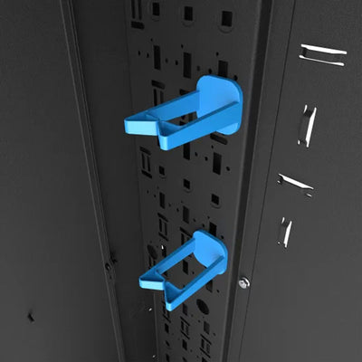 Middle Atlantic VWM Backpan VWM-BP-3610-BW, rack cabinet cable-management rings