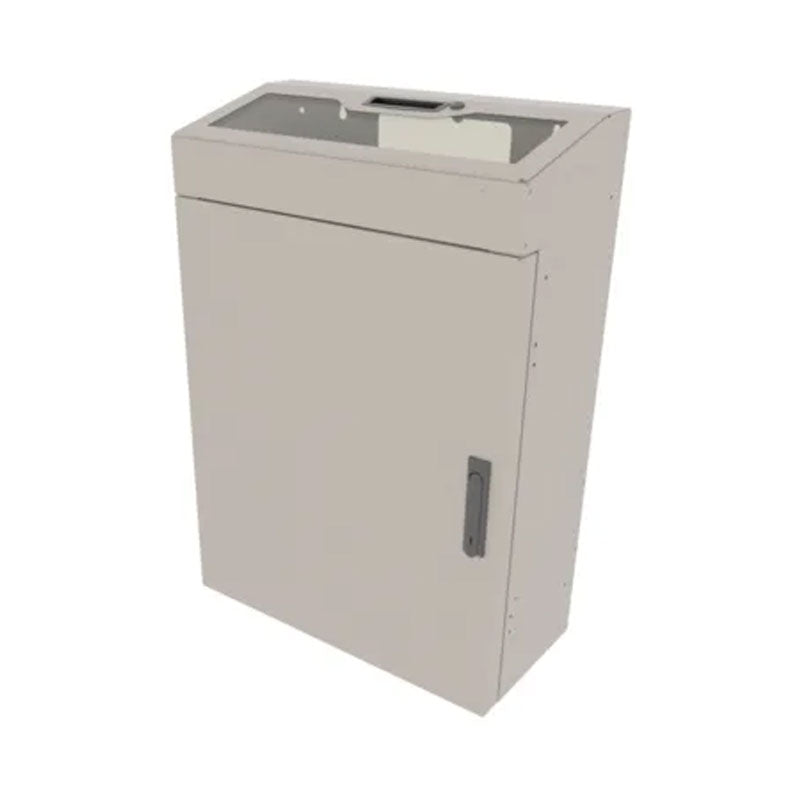 Middle Atlantic Vertical Wall Rack (6 RU, Plexi, Putty) VWM-PD-6-36K-PW