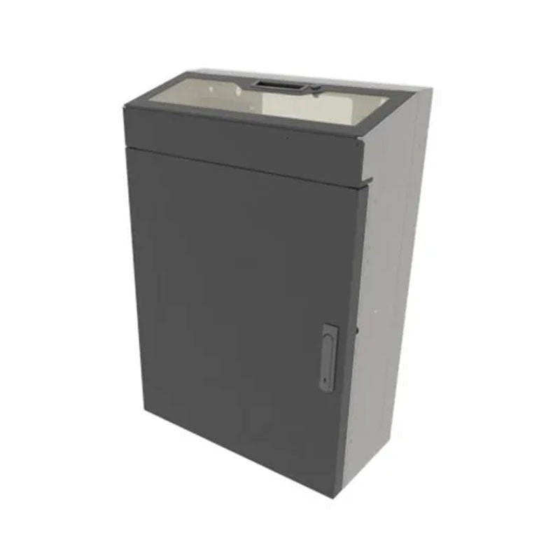 Middle Atlantic VWM Split Plexi Door (42Hx16D, Black) VWM-SPD-4216-BW