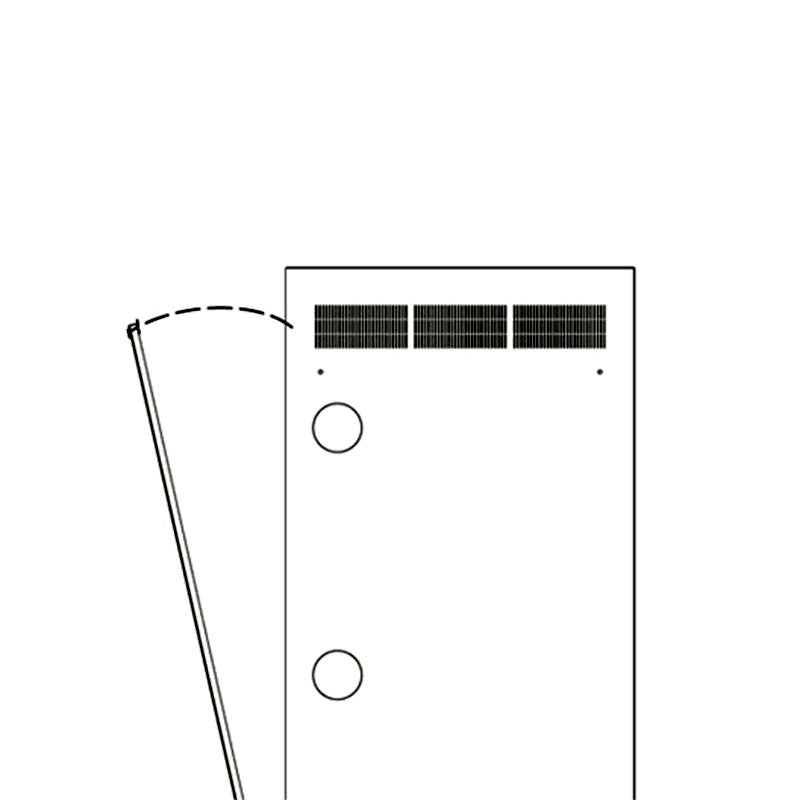 Middle Atlantic Rear Access Panel (WR Racks, 24 RU) WR-RAP-24
