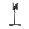 Chief Universal Flat Panel Dual Display Floor Stand for 30-55 inch Screens (Black) MF2UB