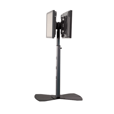 Chief Universal Flat Panel Dual Display Floor Stand for 30-55 inch Screens (Black) MF2UB