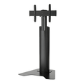 Chief FUSION Medium Manual Height Adjustable Floor Stand (Black) MFAUB
