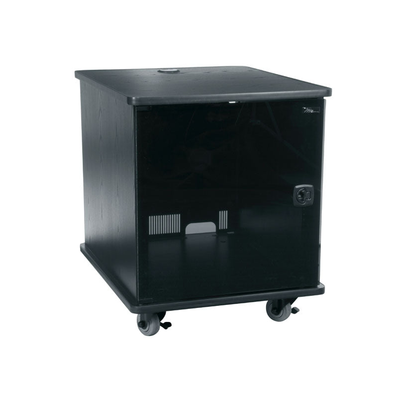 Middle Atlantic Mobile Rack (12 RU, Grained Ebony Ash) MFR-1227GE