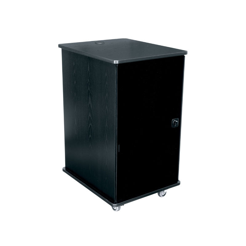 Middle Atlantic Mobile Rack (20 RU, Grained Ebony Ash) MFR-2027GE