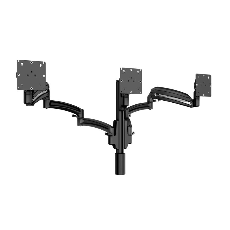 Middle Atlantic Triple Monitor Mount (3x1, Dynamic) MM3-C-330-BK