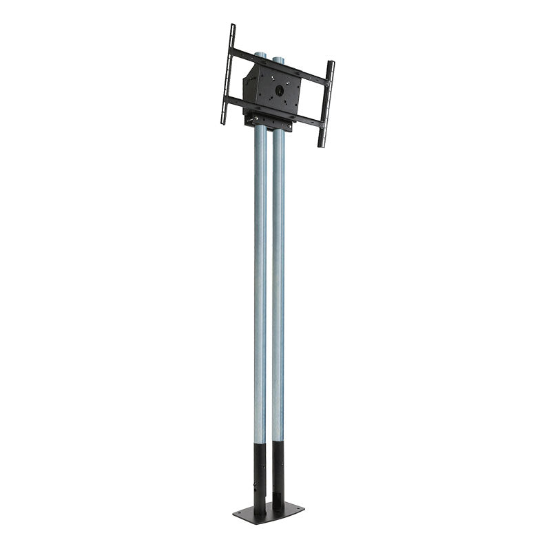 Peerless Modular Series Dual Pole Pedestal Kit (Zinc) MOD-FPP2KIT200
